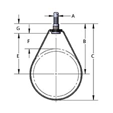 Adjustable Swivel Ring Hanger NFPA